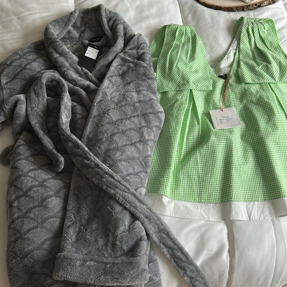 Just Love Soft Gray Robe